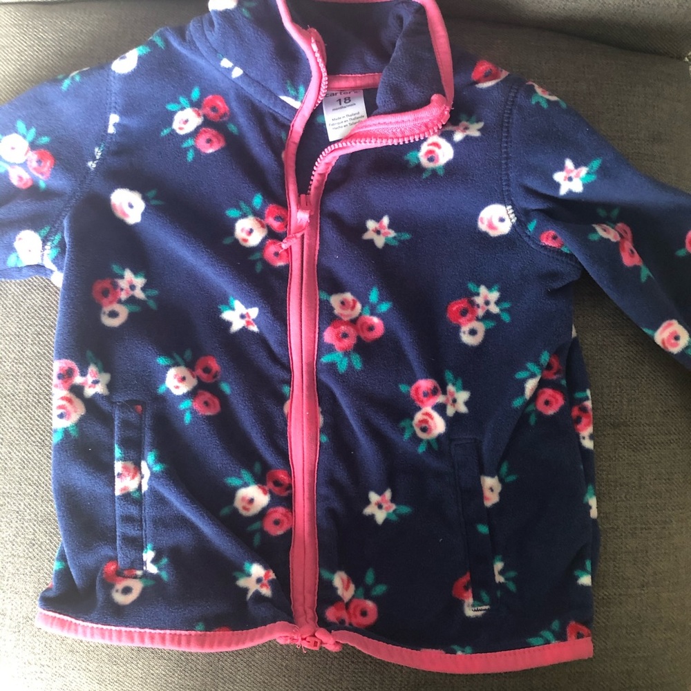 Carter’s girls floral jacket